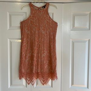 Express Lined Lace Dress